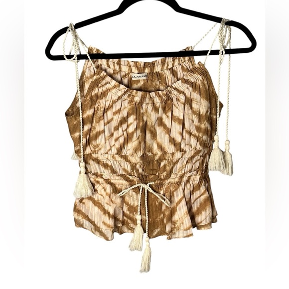 Ulla Johnson sand tie dye Rio top Size 2 - Picture 5 of 8